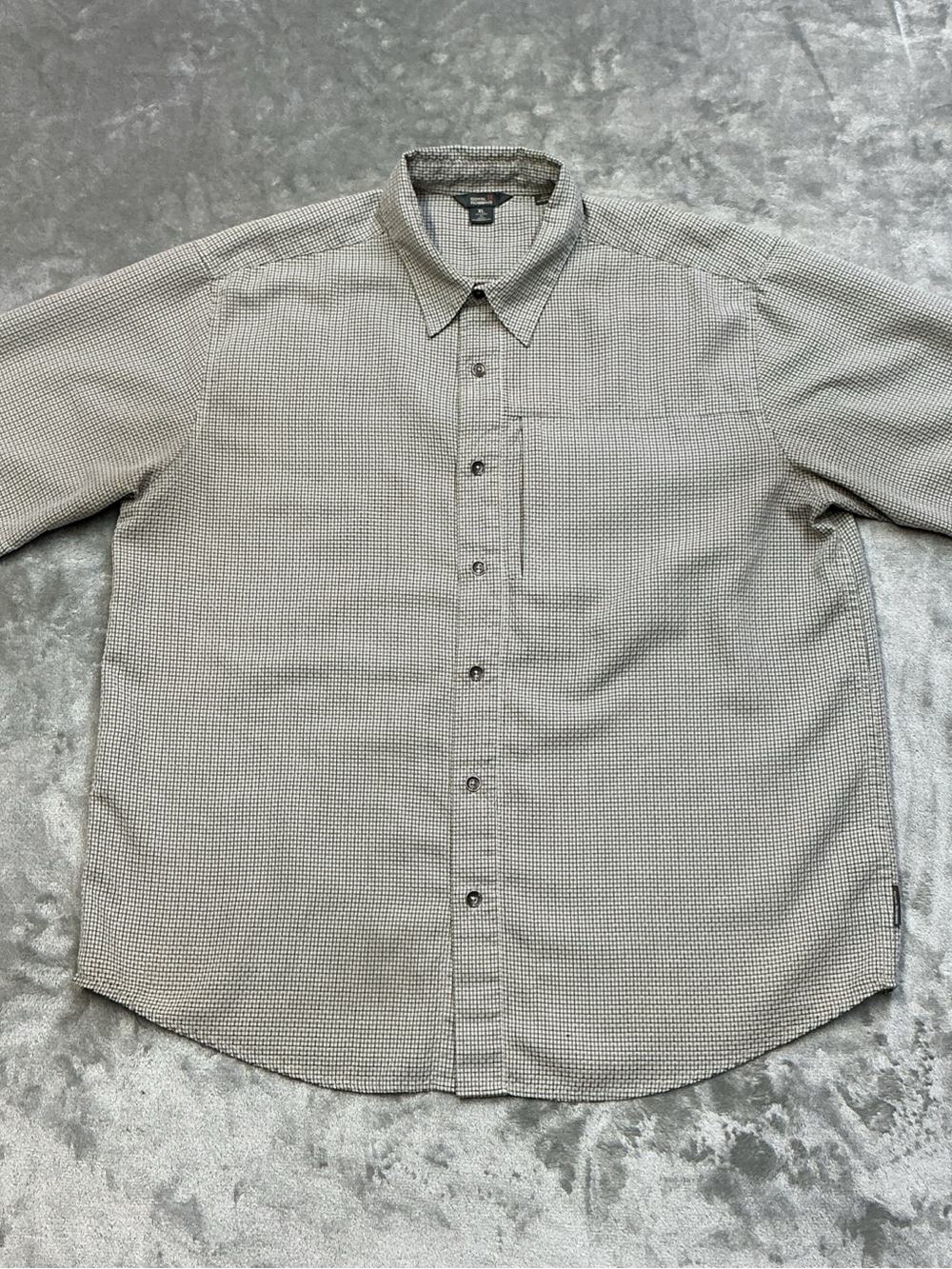 Royal Robbin’s Relaxed Fit Button Up Short Sleeve Shirt Men’s XL chest pocket